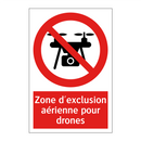 Zone d'exclusion aérienne pour drones