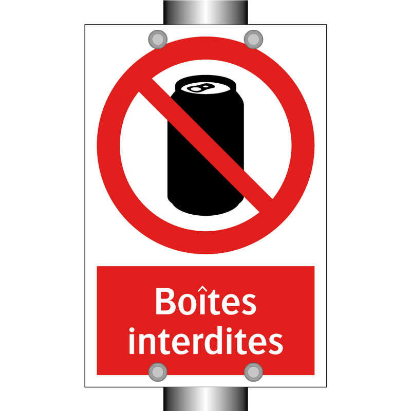 Boîtes interdites