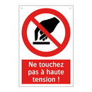 Ne touchez pas à haute tension !