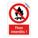 Feux interdits !