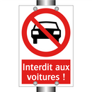 Interdit aux voitures !