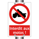 Interdit aux motos !