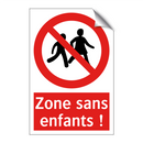 Zone sans enfants !