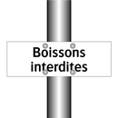 Boissons interdites