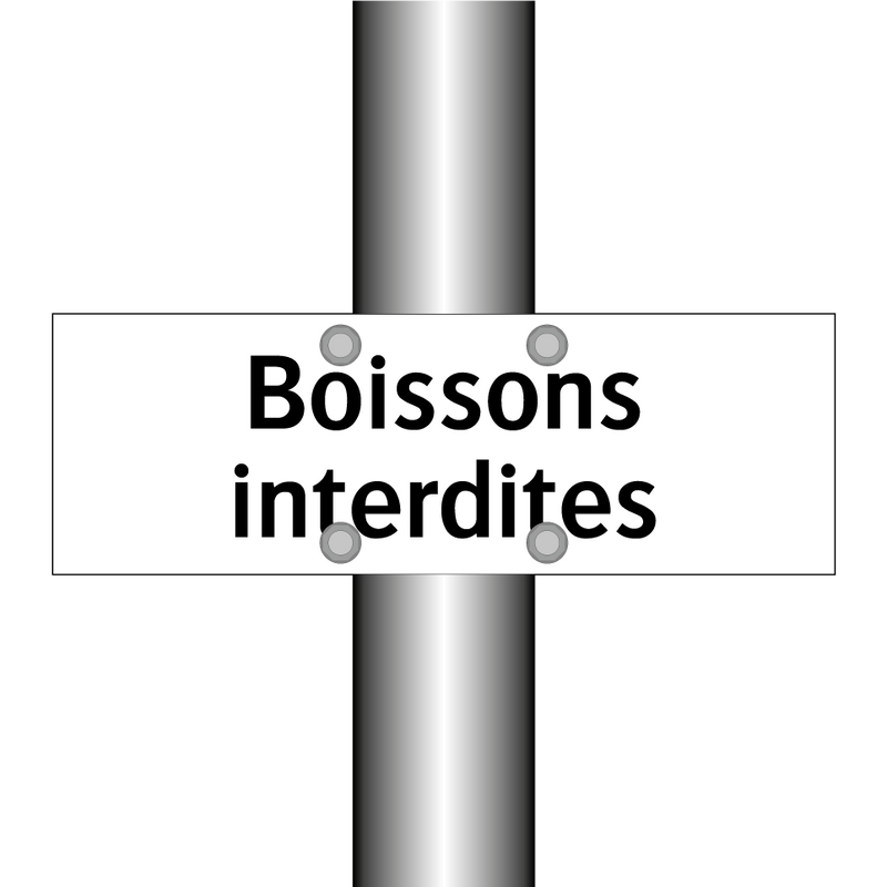 Boissons interdites
