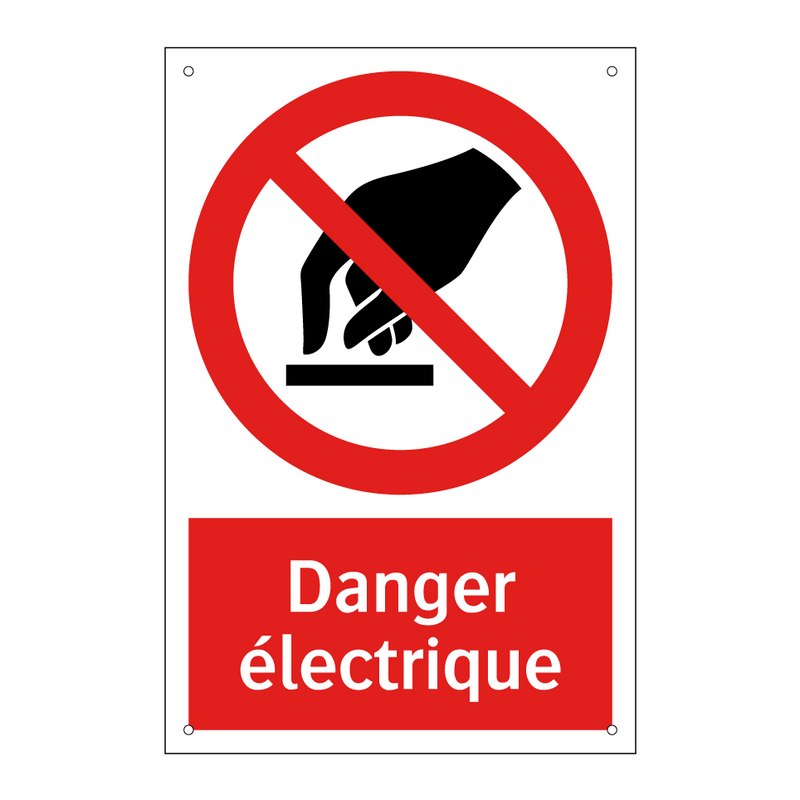Danger électrique