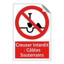 Creuser Interdit : Câbles Souterrains