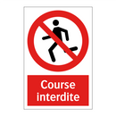 Course interdite
