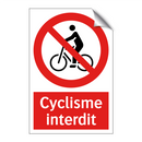 Cyclisme interdit