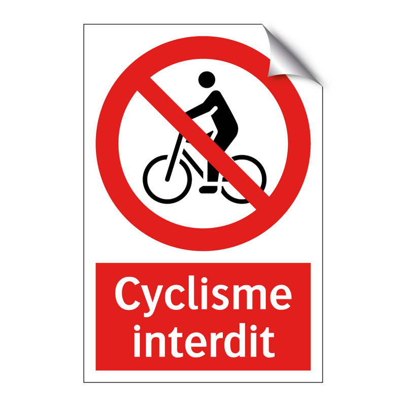 Cyclisme interdit