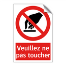 Veuillez ne pas toucher