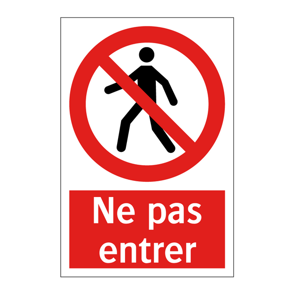 Ne pas entrer