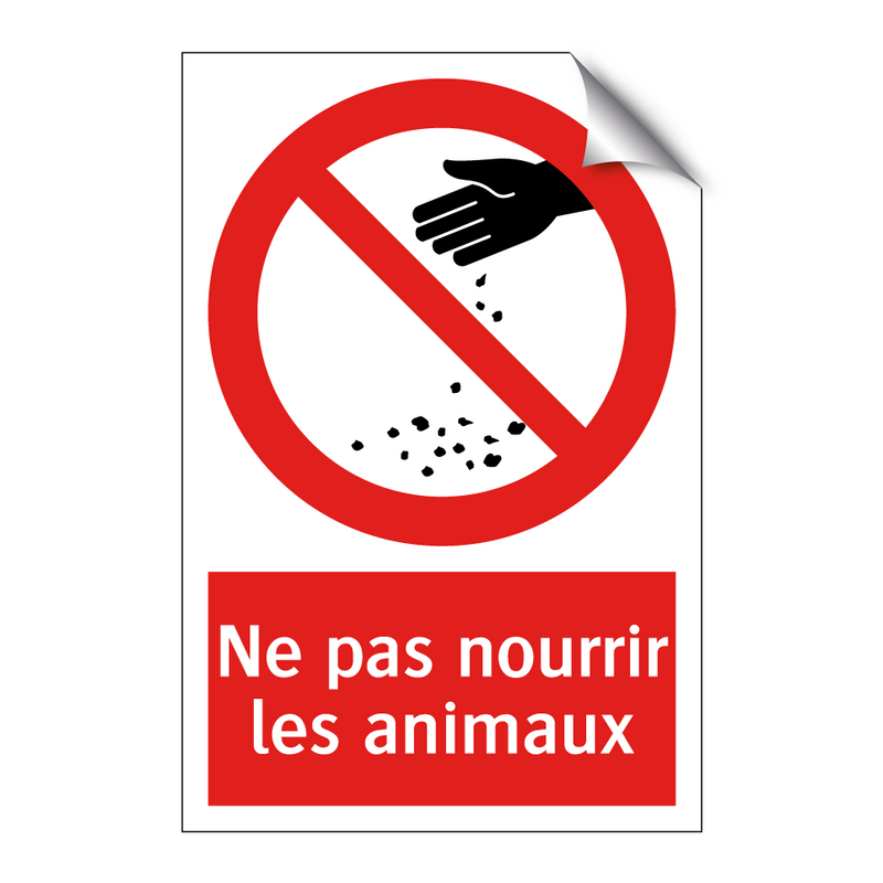 Ne pas nourrir les animaux