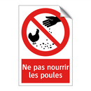 Ne pas nourrir les poules