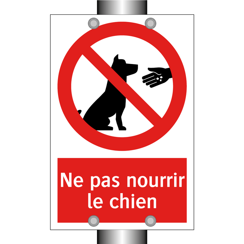 Ne pas nourrir le chien