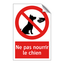 Ne pas nourrir le chien