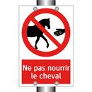 Ne pas nourrir le cheval