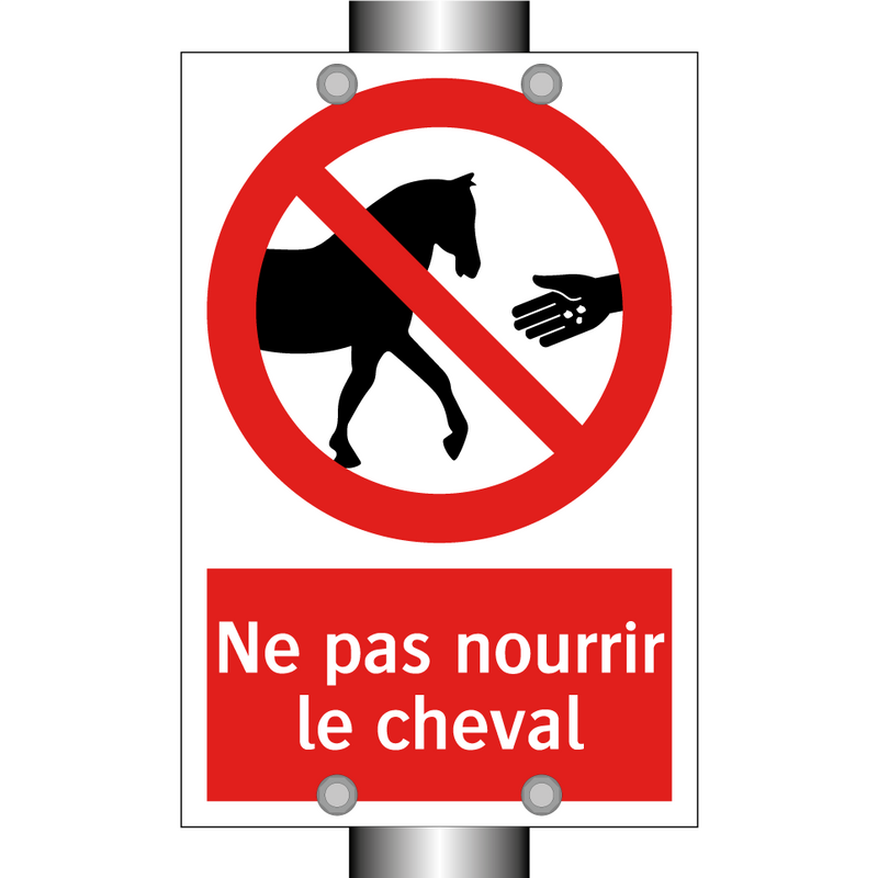 Ne pas nourrir le cheval