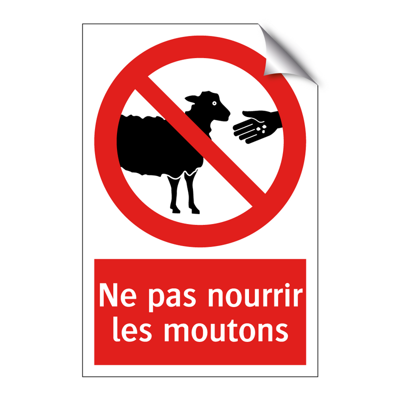 Ne pas nourrir les moutons