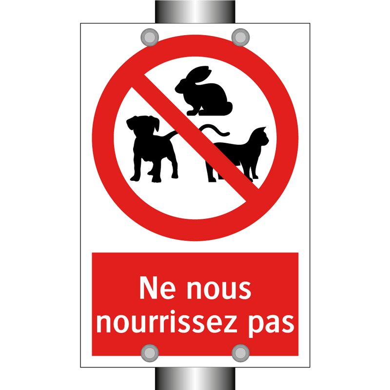 Ne nous nourrissez pas