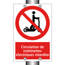 Circulation de trottinettes électriques interdite