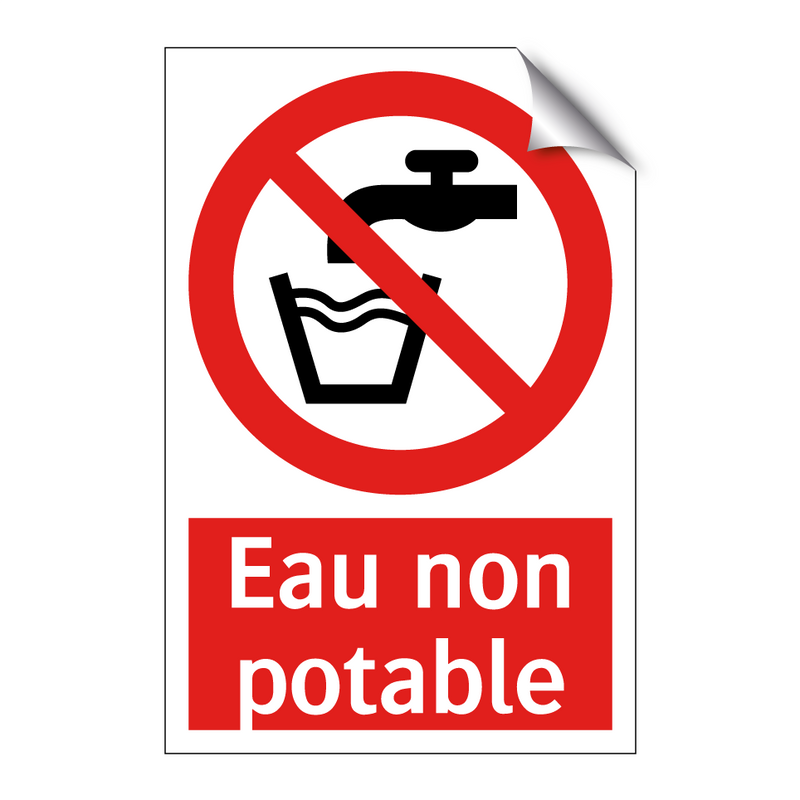 Eau non potable