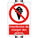 Interdiction de manger des glaces