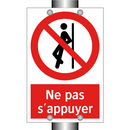 Ne pas s'appuyer