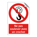 Ne pas soulever avec un crochet