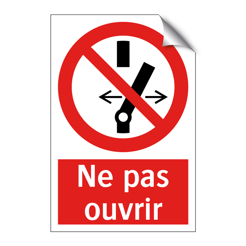 Ne pas ouvrir
