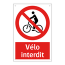 Vélo interdit