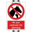Ne pas caresser les chevaux