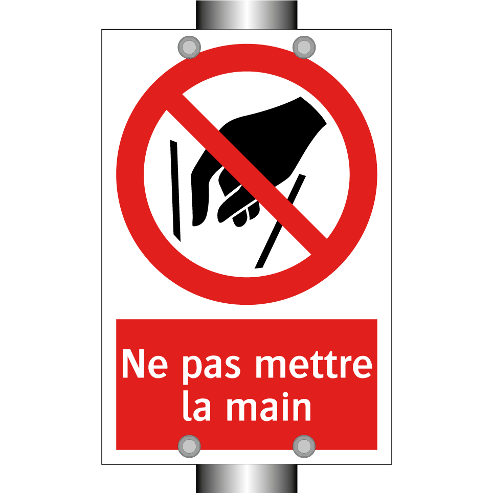 Ne pas mettre la main