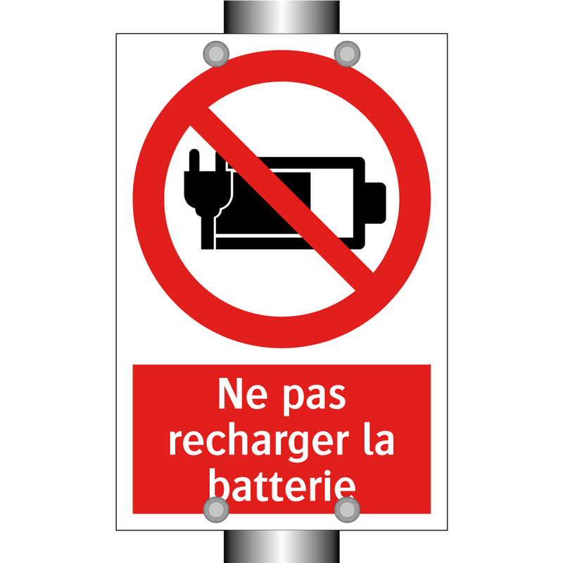 Ne pas recharger la batterie