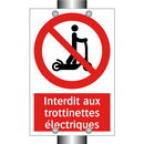 Interdit aux trottinettes électriques