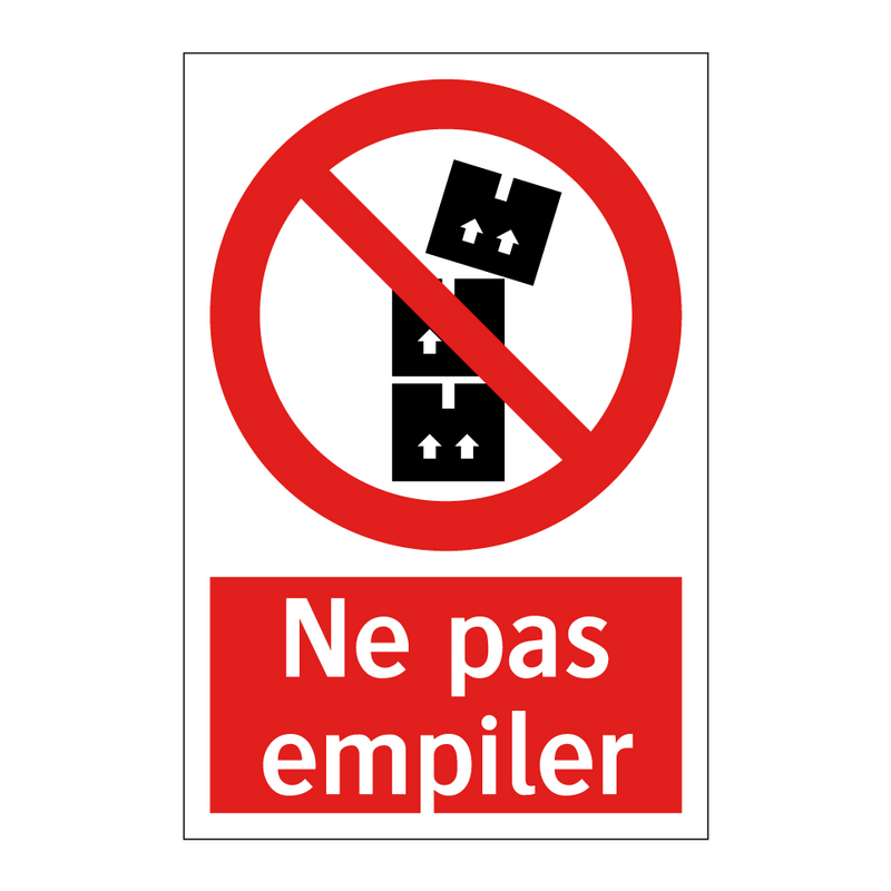 Ne pas empiler
