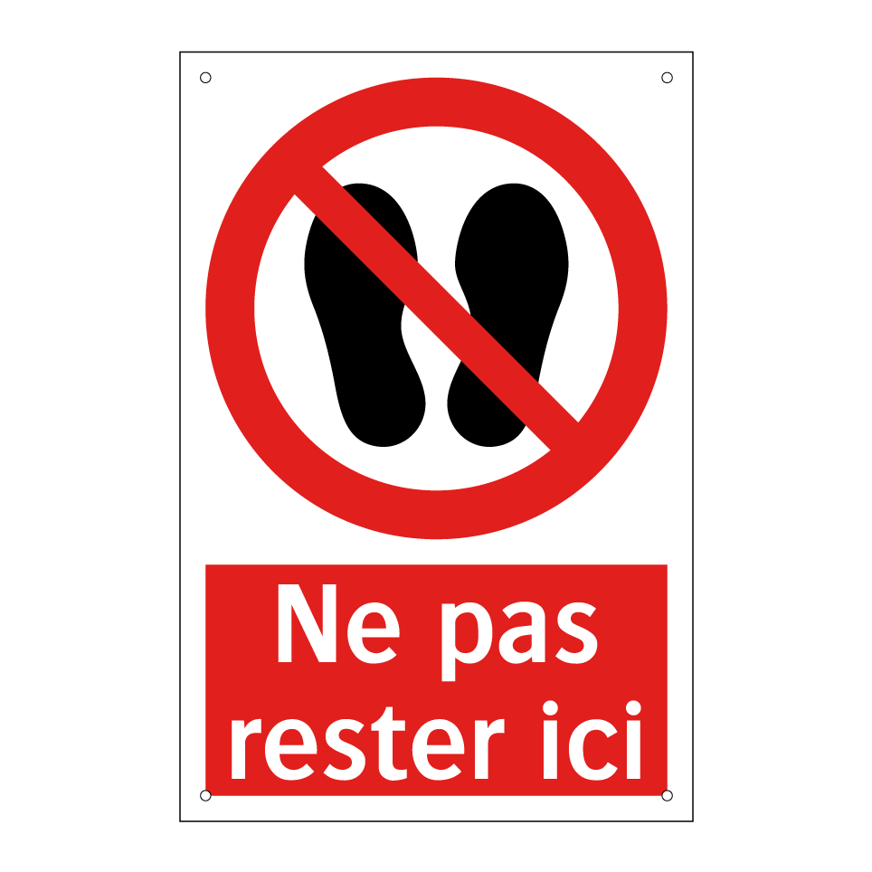 Ne pas rester ici