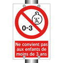 Ne convient pas aux enfants de moins de 3 ans