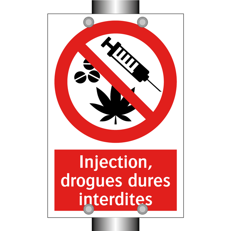 Injection, drogues dures interdites