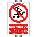 Véhicules de surf interdits