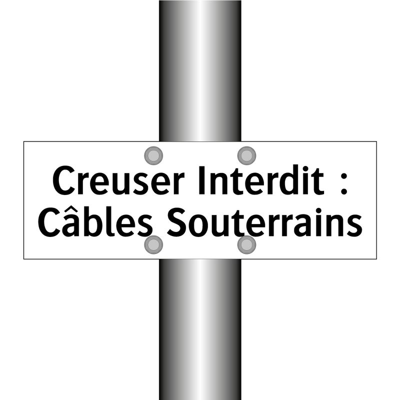 Creuser Interdit : Câbles Souterrains