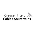 Creuser Interdit : Câbles Souterrains
