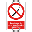 Interdiction de fumer des cigarettes électroniques
