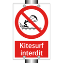 Kitesurf interdit