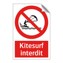 Kitesurf interdit