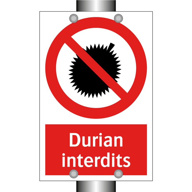 Durian interdits