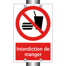Interdiction de manger