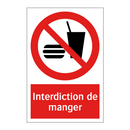 Interdiction de manger