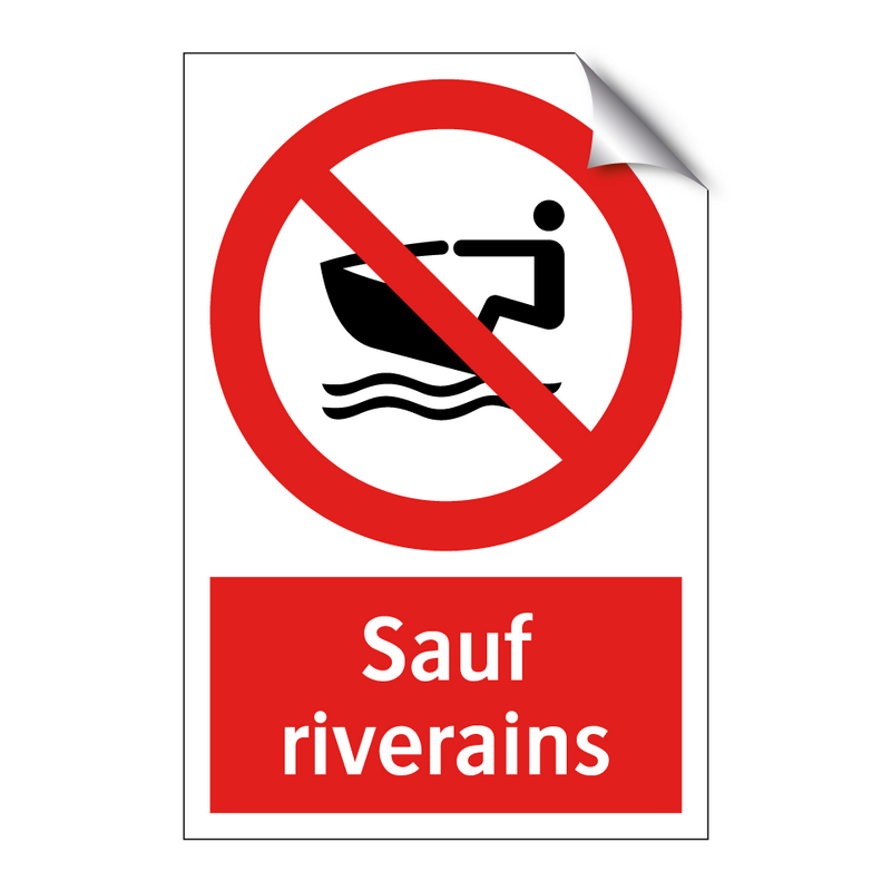 Sauf riverains