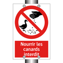 Nourrir les canards interdit